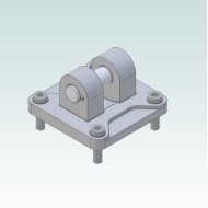 Z40W0951002003SP Female Hinge - Model B 100 - for Rod-Eye GA-M M20x1.5 Z40W0951002003SP Female Hinge - Model B 100 - for Rod-Eye GA-M M20x1.5