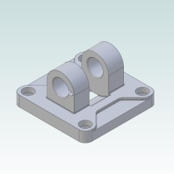 Z40W0951252003SP Female Hinge - Model B 125 - for Rod-Eye GA-M M27x2 Z40W0951252003SP Female Hinge - Model B 125 - for Rod-Eye GA-M M27x2