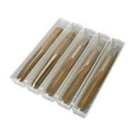 3/8-16 UNC 4 Flute Machine Tap H3  Bottom Tap 5pcs 3/8-16 UNC 4 Flute Machine Tap H3  Bottom Tap 5pcs
