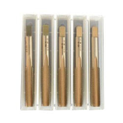 7/16-20 UNF 4 Straight Flute Machine Tap H3  Bottom Tap 5pcs 7/16-20 UNF 4 Straight Flute Machine Tap H3  Bottom Tap 5pcs