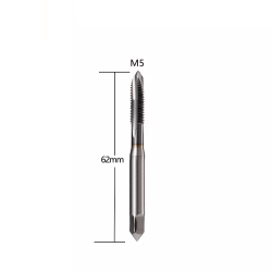 High Quality  M10*1.5mm Taps Machine Titanium Tap Tin Coated Spiral Point Taps High Quality  M10*1.5mm Taps Machine Titanium Tap Tin Coated Spiral Point Taps