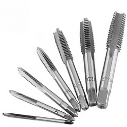 straight flute tap  M3 M4 M5 M6 M8 M10 M12 screw tap straight fluted hand tap screw thread with cobalt straight flute tap  M3 M4 M5 M6 M8 M10 M12 screw tap straight fluted hand tap screw thread with cobalt