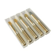 M10 x 1.5 4 Flute Straight Flute Machine Tap D6  Plug Tap 5pcs M10 x 1.5 4 Flute Straight Flute Machine Tap D6  Plug Tap 5pcs