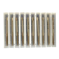 M3 x 0.5 3 Flute Straight Flute Machine Tap D3  Bottom Tap 10pcs M3 x 0.5 3 Flute Straight Flute Machine Tap D3  Bottom Tap 10pcs