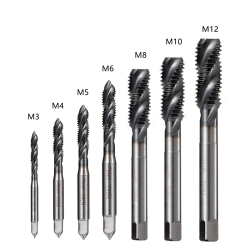 Thread Tap Machine Tapping and Screw Wood Threading Hand for High Speed Steel Automatic Special Taper 5mm Internal Straight Thread Tap Machine Tapping and Screw Wood Threading Hand for High Speed Steel Automatic Special Taper 5mm Internal Straight