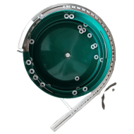Rubber-Coated Vibration Bowl Feeder - Automatic Feeding System for Spare Parts Manufacturing - Customized Rubber-Coated Vibration Bowl Feeder - Automatic Feeding System for Spare Parts Manufacturing - Customized