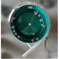 Plastic Spraying Vibratory Bowl Feeders - Automatic Feeding System for Bottle Stoppers with Vibrating Plate Plastic Spraying Vibratory Bowl Feeders - Automatic Feeding System for Bottle Stoppers with Vibrating Plate