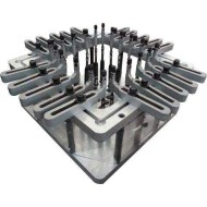 High Efficiency Square Multi Spindle Drilling and Tapping Head - Fast Installation for Multiple Holes High Efficiency Square Multi Spindle Drilling and Tapping Head - Fast Installation for Multiple Holes