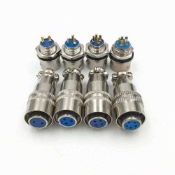 Quick Delivery GX Series Hermetic Connector GX20 2-15 Pin EMC/EMI Shielded GX Connector Quick circular connectors Quick Delivery GX Series Hermetic Connector GX20 2-15 Pin EMC/EMI Shielded GX Connector Quick circular connectors