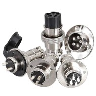 Quick Delivery GX Series Hermetic Connector GX20 2-15 Pin EMC/EMI Shielded GX Connector Quick circular connectors Quick Delivery GX Series Hermetic Connector GX20 2-15 Pin EMC/EMI Shielded GX Connector Quick circular connectors