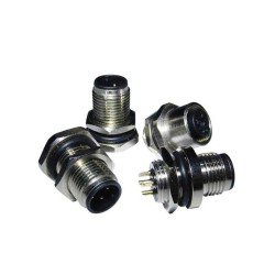 Waterproof Male to Female Custom 3-12 Pin Wire Connector M8 Electric circular connectors Waterproof Male to Female Custom 3-12 Pin Wire Connector M8 Electric circular connectors