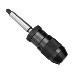 1-16mm B16 Self-Tightening Keyless Drill Chuck with MT2-B16 Arbor for Lathe Drill 1-16mm B16 Self-Tightening Keyless Drill Chuck with MT2-B16 Arbor for Lathe Drill