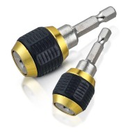 1/4-Inch Hex 60mm Shank Quick Coupling Power Tool Adapter for Electric Drills - Drill Bit Holder 1PC 1/4-Inch Hex 60mm Shank Quick Coupling Power Tool Adapter for Electric Drills - Drill Bit Holder 1PC
