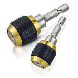 1/4-Inch Hex 60mm Shank Quick Coupling Power Tool Adapter for Electric Drills - Drill Bit Holder 1PC 1/4-Inch Hex 60mm Shank Quick Coupling Power Tool Adapter for Electric Drills - Drill Bit Holder 1PC