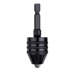 0.3 - 3.6mm Keyless Drill Chuck Adapter Hex Shank for Screwdriver Impact Driver 1PC 0.3 - 3.6mm Keyless Drill Chuck Adapter Hex Shank for Screwdriver Impact Driver 1PC