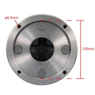6-Inch 4-Jaw Plain Back Independent Chuck K72-160 6-Inch 4-Jaw Plain Back Independent Chuck K72-160
