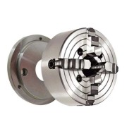 Socoje Tools 4-Jaw 8-Inch Chuck with Mounting Plate Socoje Tools 4-Jaw 8-Inch Chuck with Mounting Plate