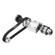 No Power Spindle Assembly - Small Lathe Accessories, Trimming Belt, JTO/B10/B12/B16 Drill Chuck Set No Power Spindle Assembly - Small Lathe Accessories, Trimming Belt, JTO/B10/B12/B16 Drill Chuck Set