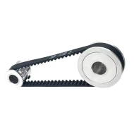 Synchronous wheel transmission set inner hole 5/8/10mm synchronous belt drive belt motor gear transmission device Synchronous wheel transmission set inner hole 5/8/10mm synchronous belt drive belt motor gear transmission device