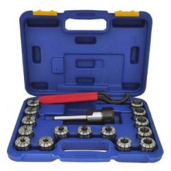 Socoje Tools EMC16-MT 16 PCS MT3 Quick Change Collet Sets - Accessories For Lathe/mill/drill Socoje Tools EMC16-MT 16 PCS MT3 Quick Change Collet Sets - Accessories For Lathe/mill/drill