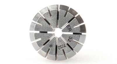 ER32 7/32" ER Collet Clamping Range 0.2187"-0.1787" 0.0003" Runout ER32 7/32" ER Collet Clamping Range 0.2187"-0.1787" 0.0003" Runout