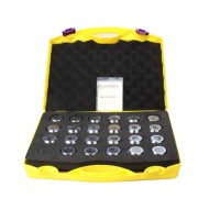 ER40 1/8-1 23PC Collet SET 0.008mm(0.0003 inch) Plastic Case Ultra Precision Inch ER40 1/8-1 23PC Collet SET 0.008mm(0.0003 inch) Plastic Case Ultra Precision Inch