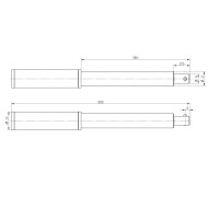 Grip bar G-A, for use with freewheel wrench head A-FLS Grip bar G-A, for use with freewheel wrench head A-FLS