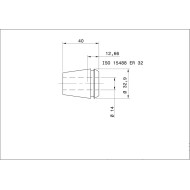 Single ER 32-UP Collet 14.00mm ULTRA Precision Swiss Quality Single ER 32-UP Collet 14.00mm ULTRA Precision Swiss Quality