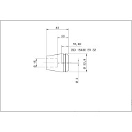Single ER 32-UP Collet 3.00mm ULTRA Precision Swiss Quality Single ER 32-UP Collet 3.00mm ULTRA Precision Swiss Quality