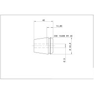 Single ER 40 Collet 9.00mm Swiss Quality Single ER 40 Collet 9.00mm Swiss Quality