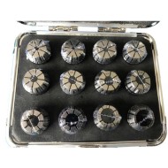 ER20-12PCS(3/32-1/2 inch) Precision Spring Collet  Aluminum alloy box ER20-12PCS(3/32-1/2 inch) Precision Spring Collet  Aluminum alloy box