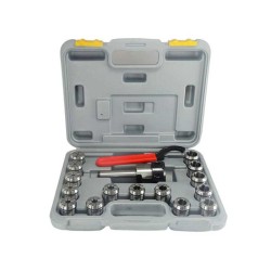 MT3 Quick Change Collet Chuck Set Full Grip 16PCS MT3 Quick Change Collet Chuck Set Full Grip 16PCS