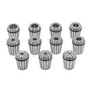 MT3 Shank ER32 Chuck with 11 pc Collet Set, 1/8 inch - 3/4 inch by 16th MT3 Shank ER32 Chuck with 11 pc Collet Set, 1/8 inch - 3/4 inch by 16th