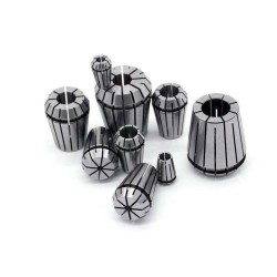 ER Collet ER8 ER11 ER16 ER20 ER25 ER32 ER40 Collet Chuck High Quality Steel Collet ER Collet ER8 ER11 ER16 ER20 ER25 ER32 ER40 Collet Chuck High Quality Steel Collet