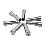 R8 7PCS Round Collet Set, 1/8-3/4 by 8ths Plus 3/16 R8 7PCS Round Collet Set, 1/8-3/4 by 8ths Plus 3/16