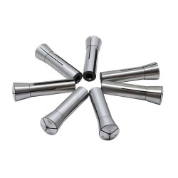 R8 7PCS Round Collet Set, 1/8-3/4 by 8ths Plus 3/16 R8 7PCS Round Collet Set, 1/8-3/4 by 8ths Plus 3/16