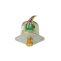 8 Micro Stepper Motor, 12V/ 24V, 2 Phase, Bipolar 8 Micro Stepper Motor, 12V/ 24V, 2 Phase, Bipolar