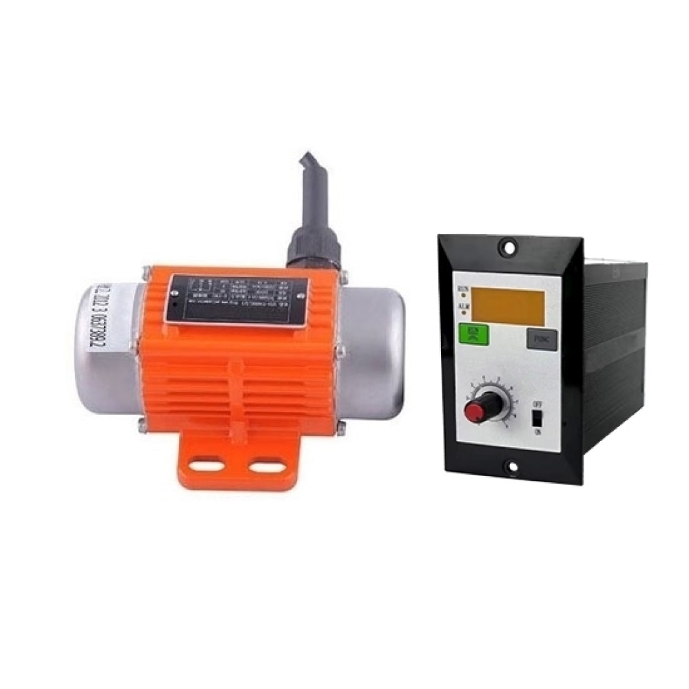 Moteur Vibrant Sans Balais 50W 24V DC Avec Contrôleur De Vitesse - 9 Vitesses, IP65