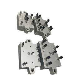 Two drilling Fixed type multi spindle head for elastic webbing Two drilling Fixed type multi spindle head for elastic webbing