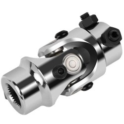 CNC Machining Service Racing Cars Replacement Parts Steel Single Double Steering Shaft Universal Joint Coupling For Hot Rod 50Pcs CNC Machining Service Racing Cars Replacement Parts Steel Single Double Steering Shaft Universal Joint Coupling For Hot Rod 50Pcs