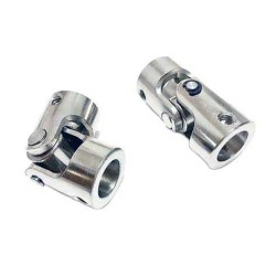 High Precision CNC parts 6mm 8mm 10mm 12mm universal joint OD16mm universal joint shaft with spine High Precision CNC parts 6mm 8mm 10mm 12mm universal joint OD16mm universal joint shaft with spine