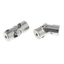 CNC Machined Universal Joint Stainless Steel shaft coupling Connector Joint Cardan joint CNC Machined Universal Joint Stainless Steel shaft coupling Connector Joint Cardan joint
