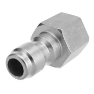 1/4 Inch Socoje F Quick Release Adapter Connector for Pressure Washer Spray Gun 1pc 1/4 Inch Socoje F Quick Release Adapter Connector for Pressure Washer Spray Gun 1pc