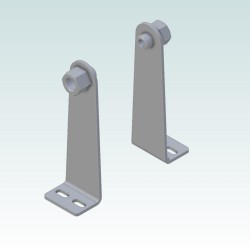 Pneumatic Manifold 1/8‘‘ Bracket set H=120 Pneumatic Manifold 1/8‘‘ Bracket set H=120