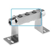3-way Pneumatic Manifold with 1/8 Inch Port Size 3-way Pneumatic Manifold with 1/8 Inch Port Size