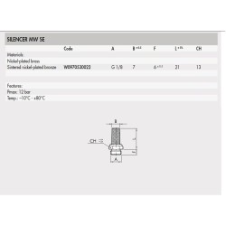 W0970530022 MW Sound damper SE 1/8inch W0970530022 MW Sound damper SE 1/8inch