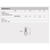 W0970530023 MW Sound damper SE 1/4inch W0970530023 MW Sound damper SE 1/4inch