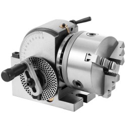 Universal Dividing Head Socoje BS-0 4 inch With 100 mm Chuck Universal Indexing Head For Drilling Milling Machine 1 set Universal Dividing Head Socoje BS-0 4 inch With 100 mm Chuck Universal Indexing Head For Drilling Milling Machine 1 set