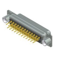 D-SUB FEMALE PCB connector 25pins with 4-40UNC thread spacer