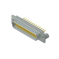 D-SUB MALE PCB connector 25pins with 4-40UNC thread spacer